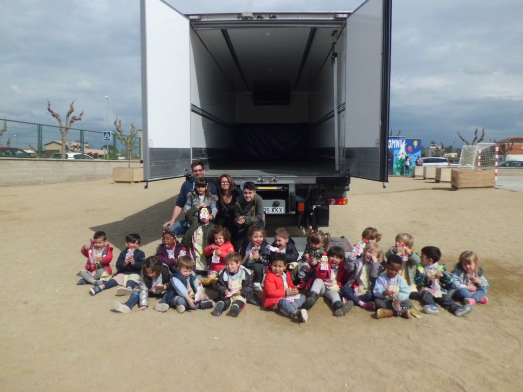 Visita de la escuela Montroig de Balaguer